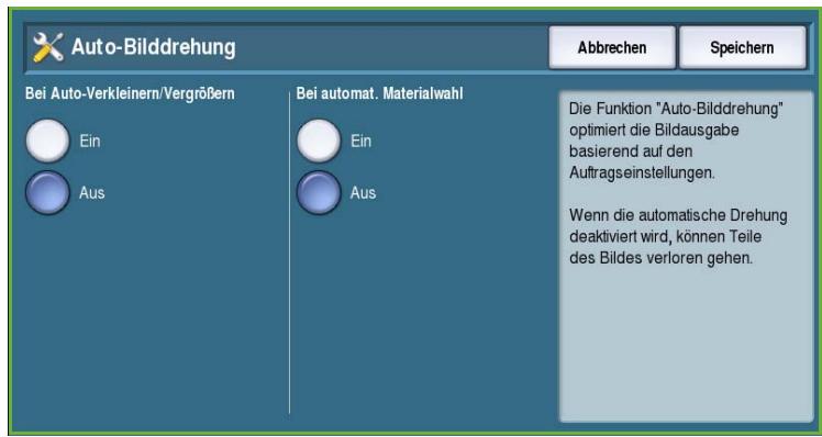 XEROX COLORQUBE 9201 9202 9203 - Auto-Bildrehung - 1