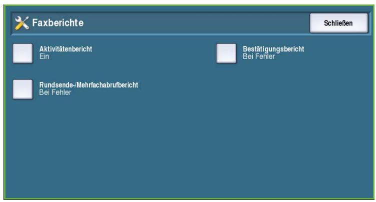 XEROX COLORQUBE 9201 9202 9203 - Faxberichte - 1