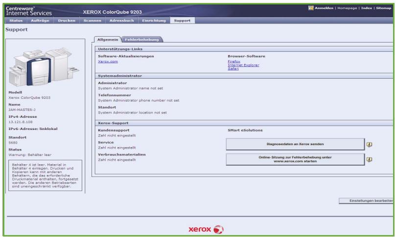 XEROX COLORQUBE 9201 9202 9203 - Support - 1