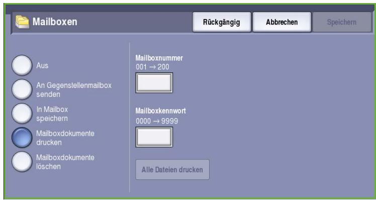 XEROX COLORQUBE 9201 9202 9203 - Mailboxdokumente drucken - 1