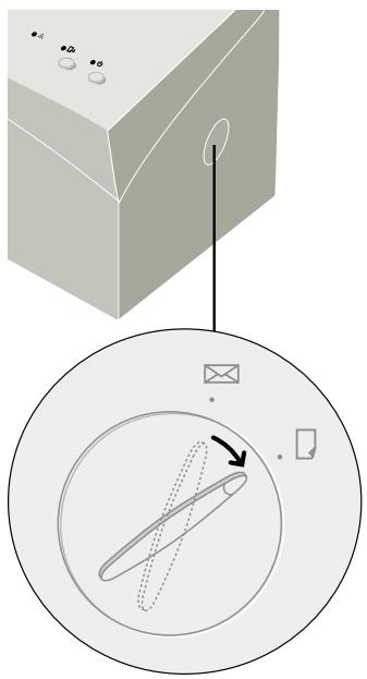 XEROX DOCUPRINT M760 - Paper Thickness Dial - 1