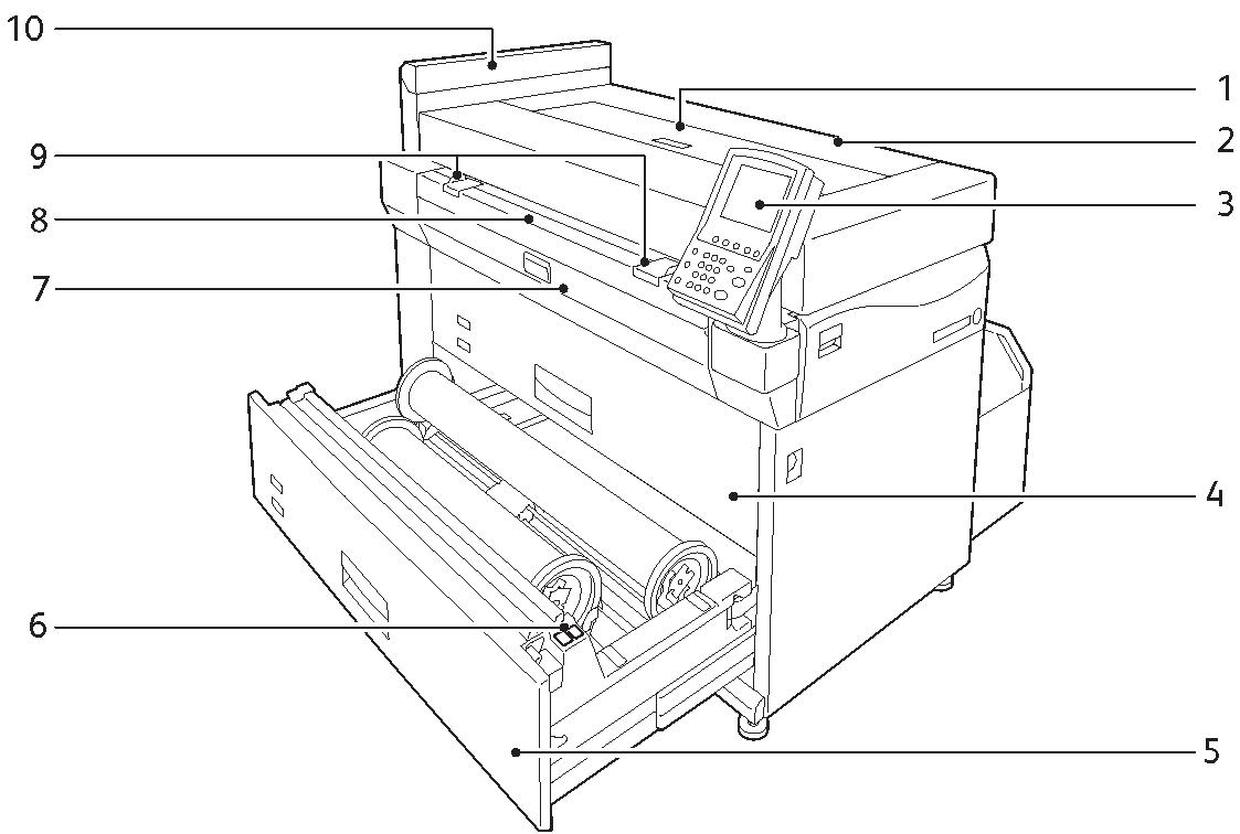 XEROX IJP 2000 - Maschinenkomponenten - 1