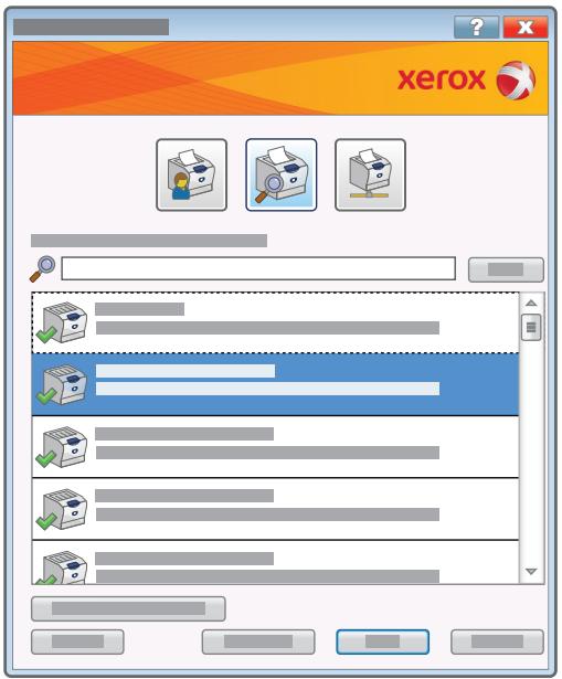 XEROX MOBILE  DRIVER - Choix de l'imprimante - 2