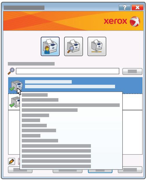 XEROX MOBILE  DRIVER - Que faire pour obtenir encore plus de détails sur une imprimante ? - 1