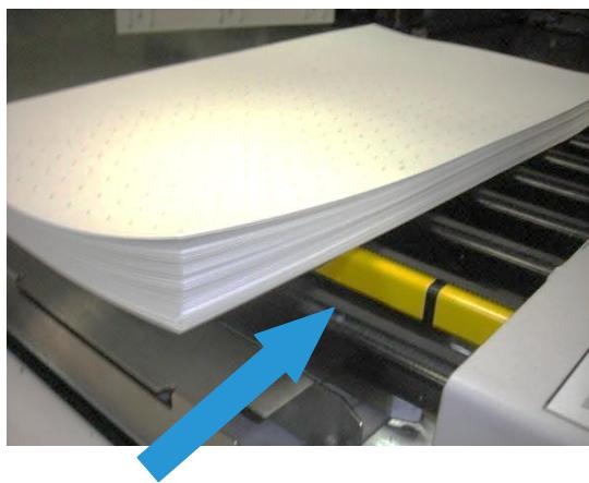 XEROX NUVERA 288 PERFECTING - Montée de la pile depuis le module de réception iGen - 2