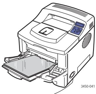 XEROX PHASER 3450 - Printing Transparency from Tray 1 (MPT) - 2