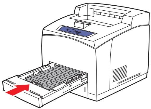 XEROX PHASER 4500 - Drucken von Aufklebern aus den Fächern 1 - 4 - 3