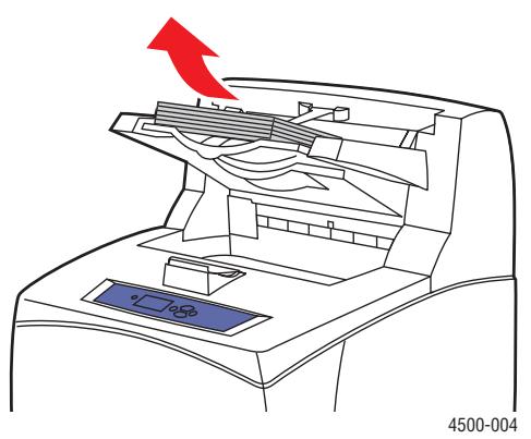 XEROX PHASER 4500 - Stau and der oberen Abdeckung - 1