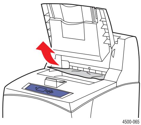 XEROX PHASER 4500 - Stau am Ausgang – Öffnen Sie zum Beseitigen die obere Abdeckung - 3
