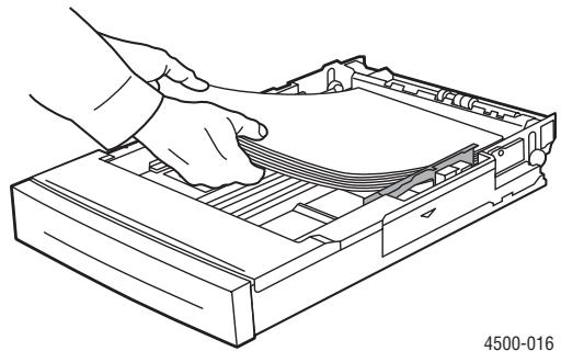 XEROX PHASER 4500 - Drucken von Grußkarten aus den Fächern 1 - 4 - 2