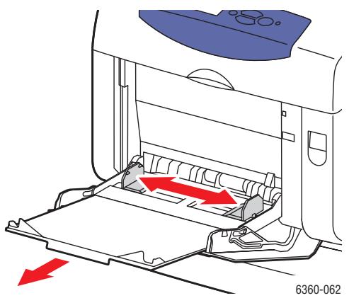 XEROX PHASER 6360 - Bedrucken benutzerdefiniertier Formate aus Fach 1 (MPT) - 2