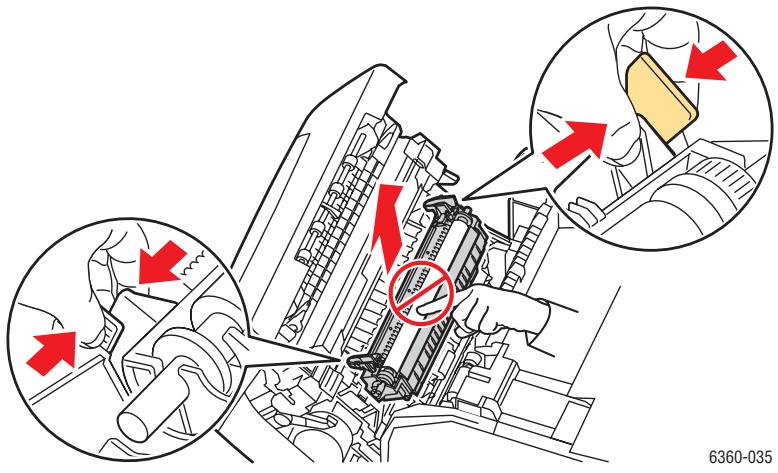 XEROX PHASER 6360 - Reinigen des Dichtesensors - 2