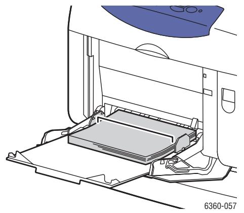 XEROX PHASER 6360 - Bedrucken benutzerdefiniertier Formate aus Fach 1 (MPT) - 6