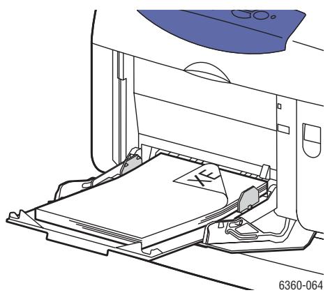 XEROX PHASER 6360 - Bedrucken benutzerdefiniertier Formate aus Fach 1 (MPT) - 3