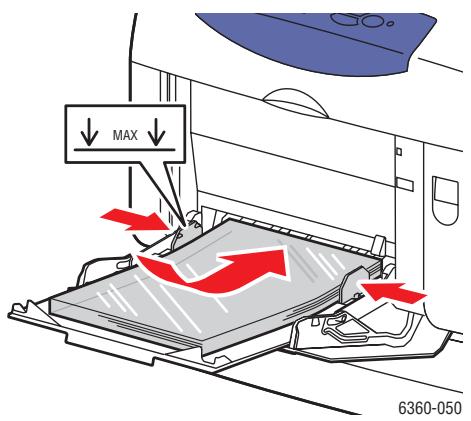 XEROX PHASER 6360 - Bedrucken von Transparentfolien aus Fach 1 (MPT) - 4