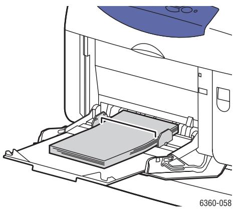 XEROX PHASER 6360 - Bedrucken benutzerdefiniertier Formate aus Fach 1 (MPT) - 5