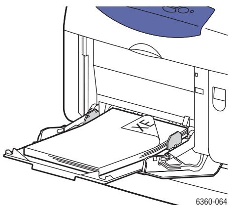 XEROX PHASER 6360 - Einlagen von Papier in Fach 1 (MPT) - 4