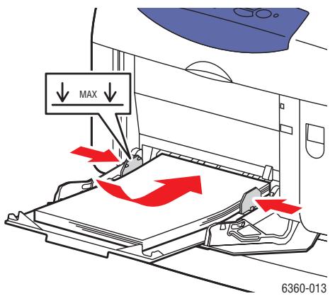 XEROX PHASER 6360 - Einlagen von Papier in Fach 1 (MPT) - 6