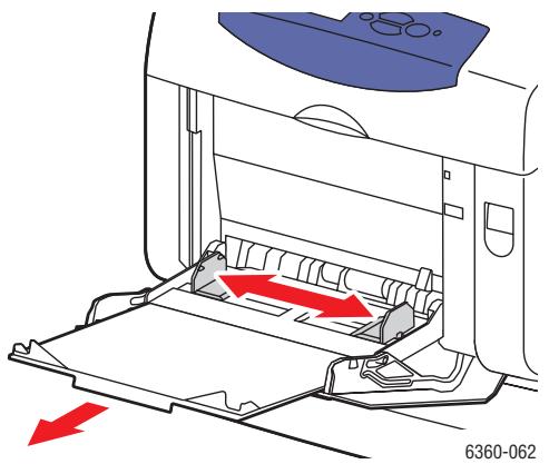 XEROX PHASER 6360 - Bedrucken von Transparentfolien aus Fach 1 (MPT) - 2