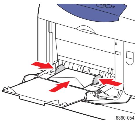 XEROX PHASER 6360 - Bedrucken von Umschlagen aus Fach 1 (MPT) - 4