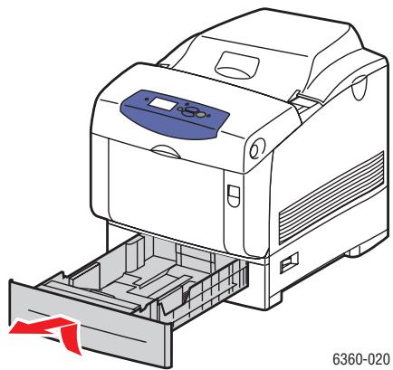 XEROX PHASER 6360 - Einlagen von Papier in Fach 2-5 - 1