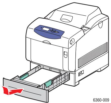 XEROX PHASER 6360 - Bedrucken von Hochglanzpapier aus Fach 2-5 - 6