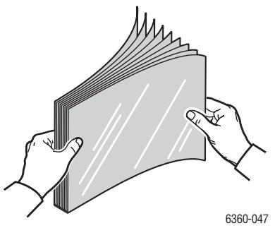 XEROX PHASER 6360 - Bedrucken von Transparentfolien aus Fach 2-5 - 3