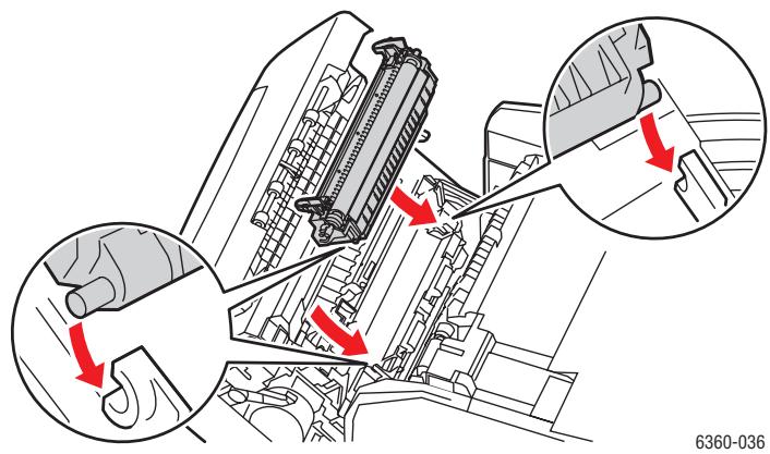 XEROX PHASER 6360 - Reinigen des Dichtesensors - 4