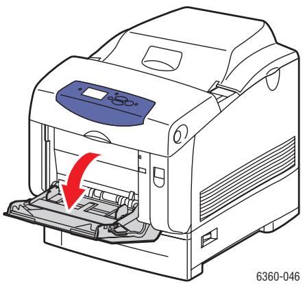 XEROX PHASER 6360 - Bedrucken von Hochglanzpapier aus Fach 1 (MPT) - 1
