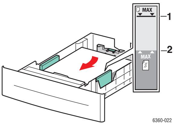 XEROX PHASER 6360 - Bedrucken von Aufklebern aus Fach 2-5 - 4
