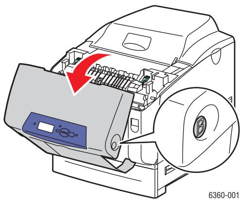 XEROX PHASER 6360 - Stau an Fixiereinheit - 1