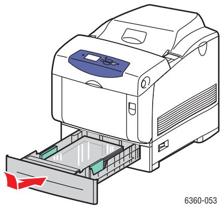 XEROX PHASER 6360 - Bedrucken von Transparentfolien aus Fach 2-5 - 6