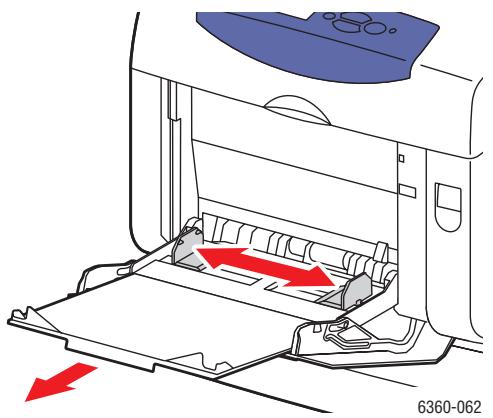 XEROX PHASER 6360 - Bedrucken von Umschlagen aus Fach 1 (MPT) - 2