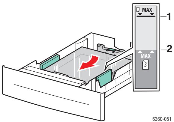 XEROX PHASER 6360 - Bedrucken von Transparentfolien aus Fach 2-5 - 4