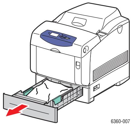 XEROX PHASER 6360 - Stau an Ausrichtungsrolle - 1