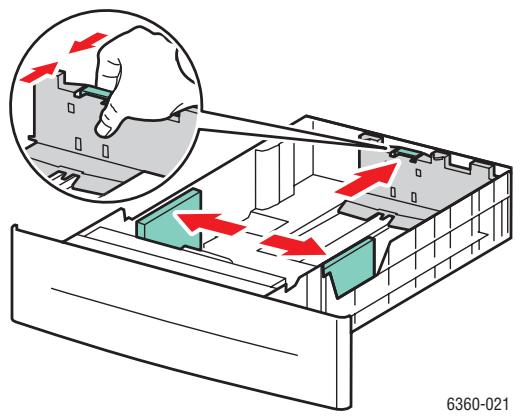 XEROX PHASER 6360 - Bedrucken von Aufklebern aus Fach 2-5 - 2