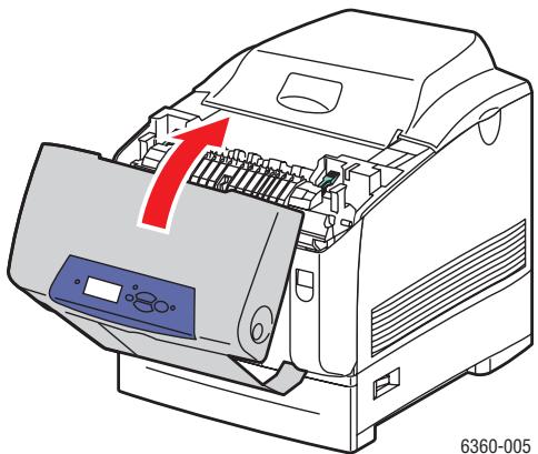 XEROX PHASER 6360 - Stau an Fixiereinheit - 5