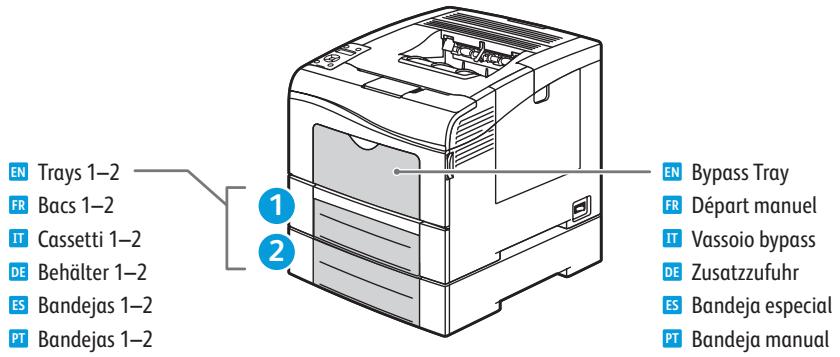 XEROX PHASER 6600 - Guide d'utilisation rapide - 1