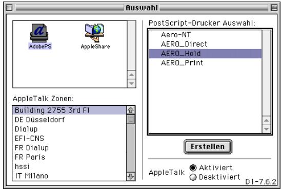 XEROX PHASER EX7750 - EX7750 ALS AKTUELLEN DRUCKER WAHLEN - 1