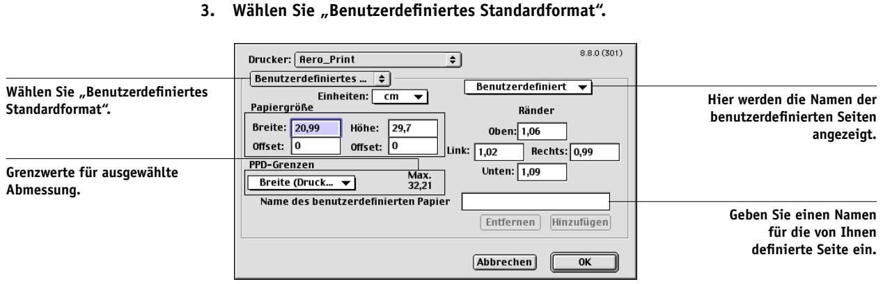XEROX PHASER EX7750 - EIGENE SEITENGROSSE DEFINIEREN - 1