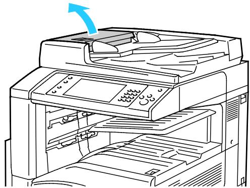 XEROX WORKCENTRE 7220 7225 - Nettoyage des rouleaux d'entraînement du chargeur de documents - 1