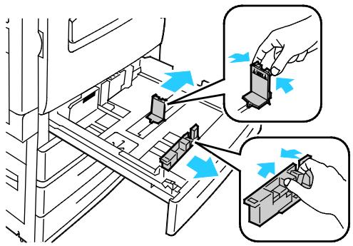 XEROX WORKCENTRE 7220 7225 - Chargement de papier dans les magasins 1 à 4 - 2