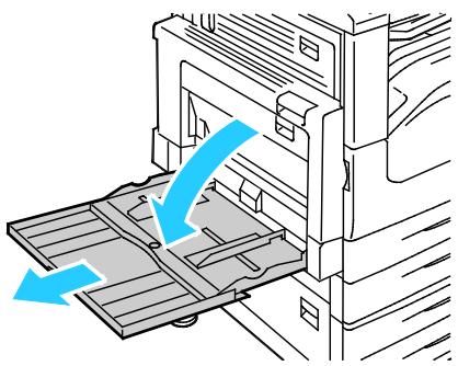 XEROX WORKCENTRE 7220 7225 - Chargement d'étiquettes dans le magasin 5 - 1