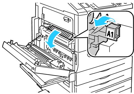 XEROX WORKCENTRE 7220 7225 - Résolution des incidents papier au niveau de la porte a - 2