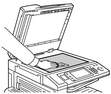 XEROX WORKCENTRE 7220 7225 - Nettoyage de la glace d'exposition et du cache-document - 1