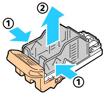 XEROX WORKCENTRE 7220 7225 - Remplacement de l'unité d'agrafes dans l'agrafeuse principale du module de finition semi-professionnel LX - 4