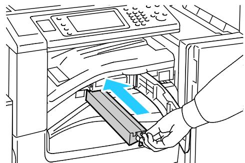 XEROX WORKCENTRE 7220 7225 - Vidage du bac de récapitulation de la perceuse du module de finition semi-professionnel LX - 5