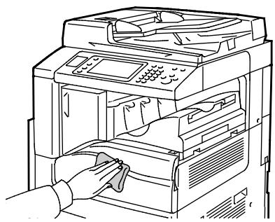 XEROX WORKCENTRE 7220 7225 - Nettoyage de l'extérieur de l'imprimante - 3