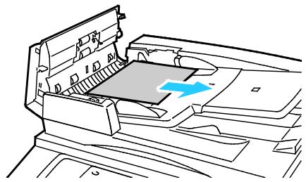 XEROX WORKCENTRE 7220 7225 - Résolution des incidents papier dans le chargeur de documents - 2