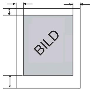 XEROX 8142 - Maximaler Druckbereich von Blattmaterial - 1